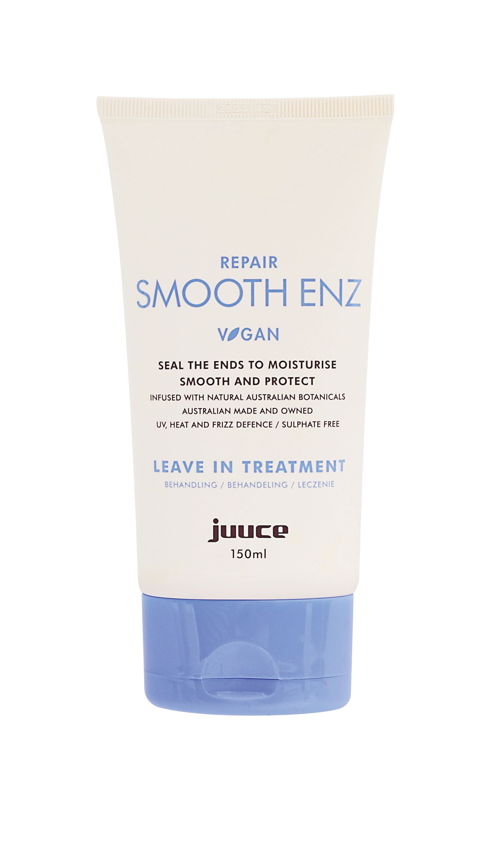Juuce Repair SMOOTH ENZ Seal The Ends To Moisturise 150ml - AtsiHairSupplies