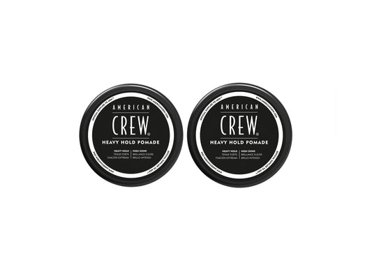 AMERICAN CREW HEAVY HOLD POMADE  2x85g Bundle