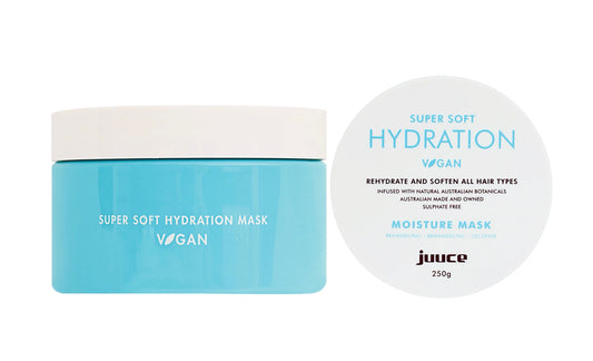 Juuce Super Soft HYDRATATION Rehydrate And Soften All Hair Types 250g - AtsiHairSupplies