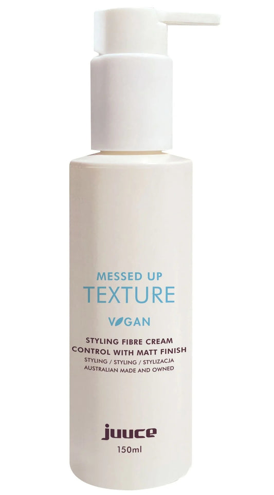 Juuce Messed Up TEXTURE Styling Fibre Cream 150ml - AtsiHairSupplies