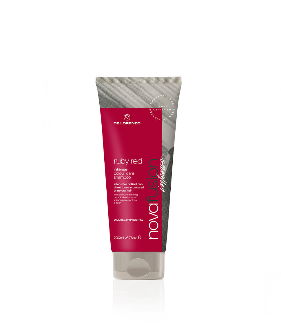De Lorenzo RUBY RED Intense Colour Care Shampoo 200ml - AtsiHairSupplies