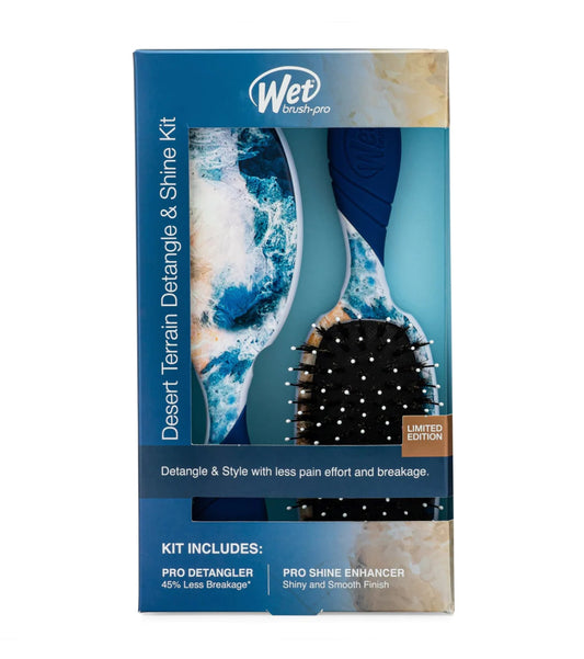 Wet Brush Desert Terrain Detangle & Shine Kit - AtsiHairSupplies