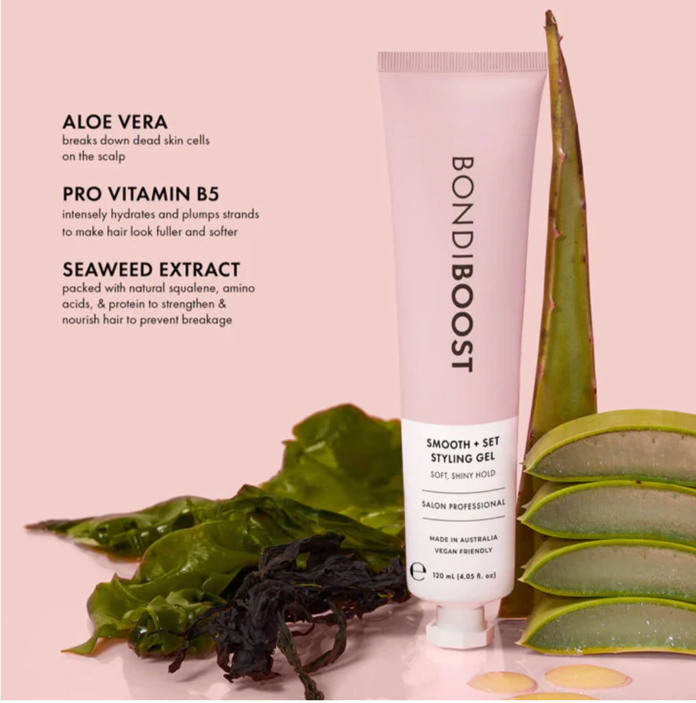 Bondi Boost Smooth + Set Styling Gel 120ml - AtsiHairSupplies