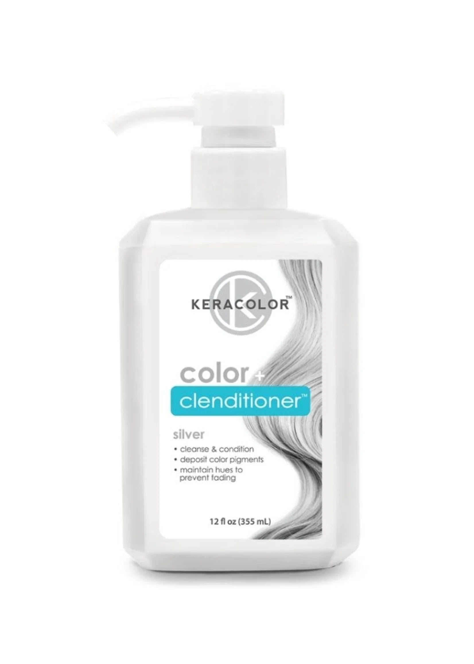 Keracolor Color + Clenditioner Silver 355ml - AtsiHairSupplies