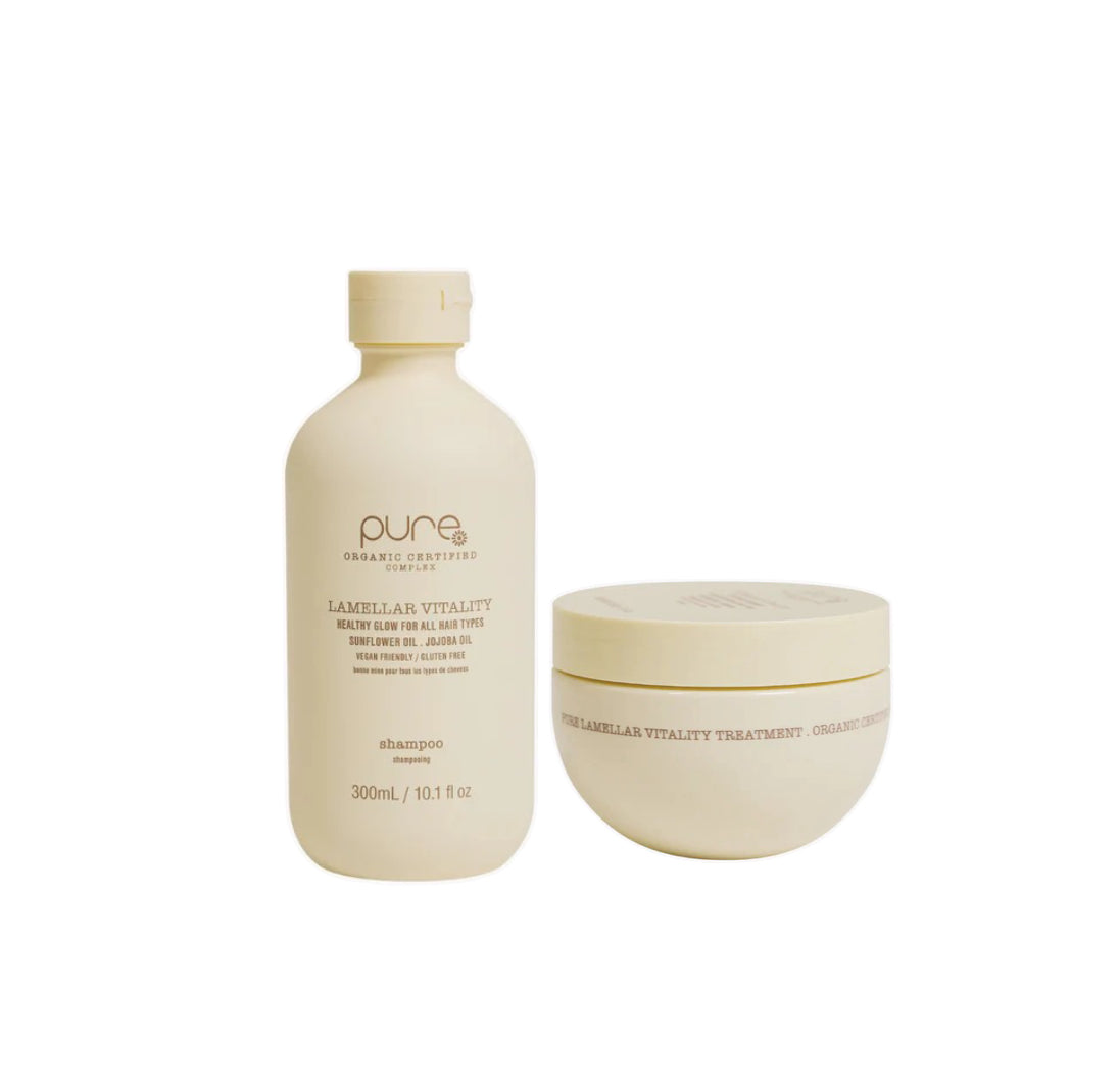 Pure LAMELLAR VITALITY Shampoo and Mask - Bundle - AtsiHairSupplies