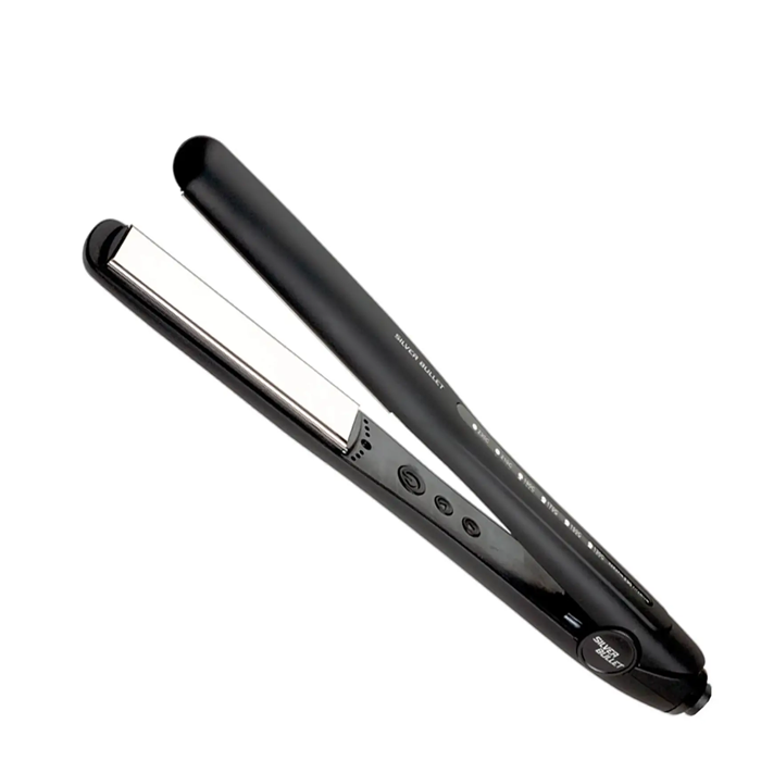 Silver Bullet Keratin 230 Titanium Professional Hair Straightener Wide Plate (25mm) - AtsiHairSupplies