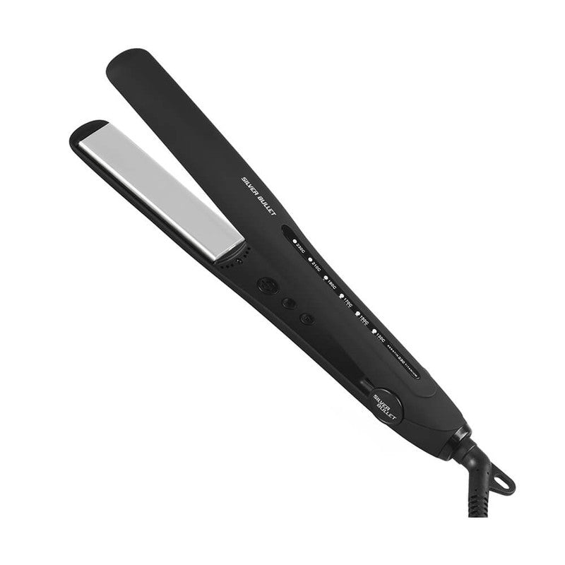 Silver Bullet Keratin 230 Titanium Professional Hair Straightener Wide Plate (38mm) - AtsiHairSupplies