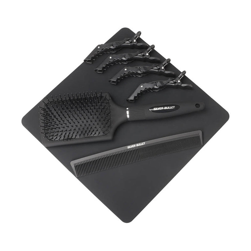 Silver Bullet Keratin 230 Titanium Professional Hair Straightener Wide Plate (38mm) - AtsiHairSupplies