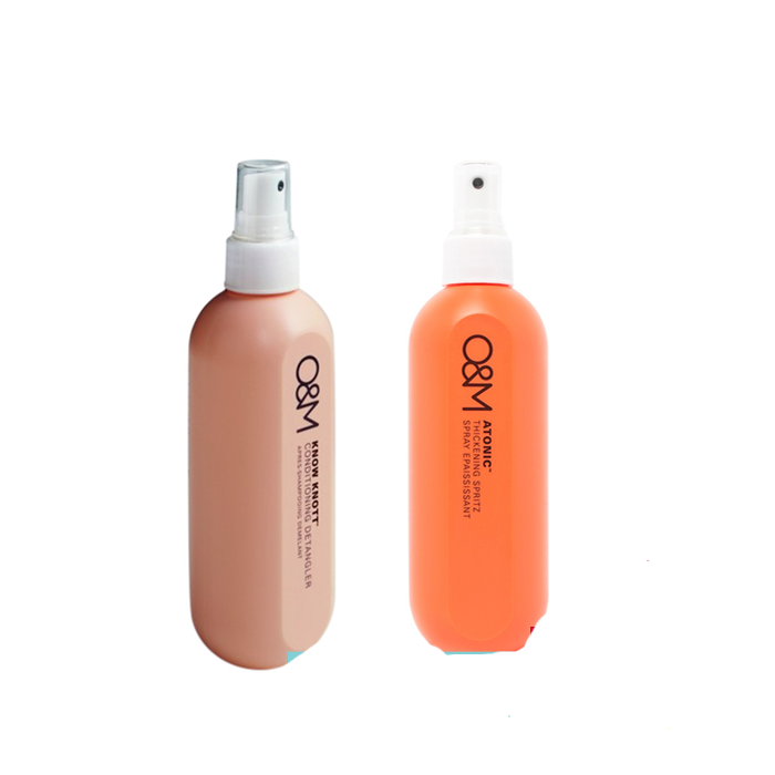 O&M Duo Atonic Thickening Spritz Know Knott 250ml Pack - AtsiHairSupplies