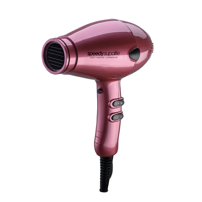 Speedy Supalite Ionic Ceramic Professional Hairdryer Blush - AtsiHairSupplies