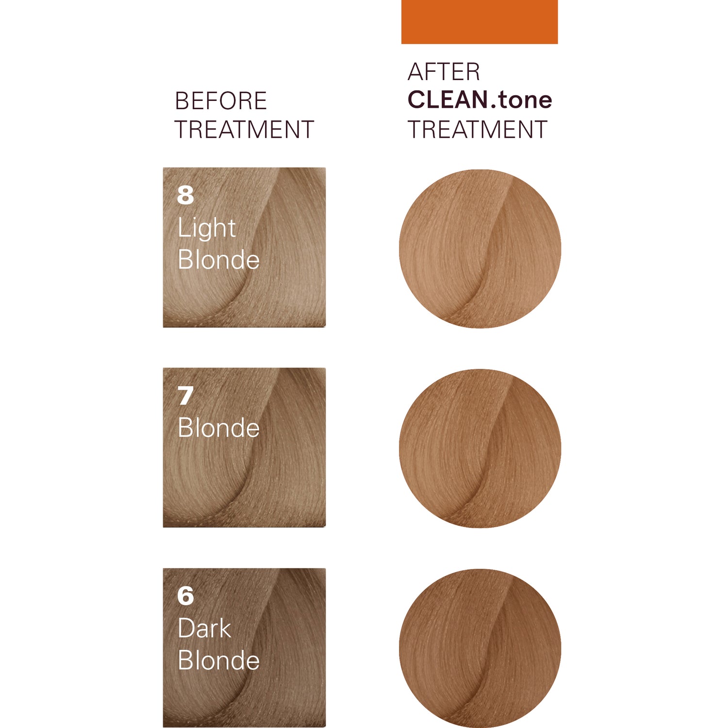 O&M Clean.Tone Caramel Colour Treatment 200ml - AtsiHairSupplies