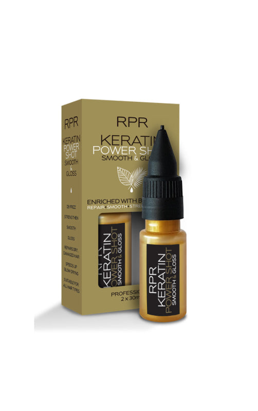 RPR KERATIN POWER SHOT TWIN PACK 2x30ml - AtsiHairSupplies