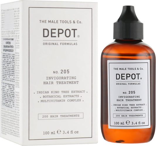 DEPOT NO. 205 INVIGORATING SCALP TREAMENT 100ML - AtsiHairSupplies