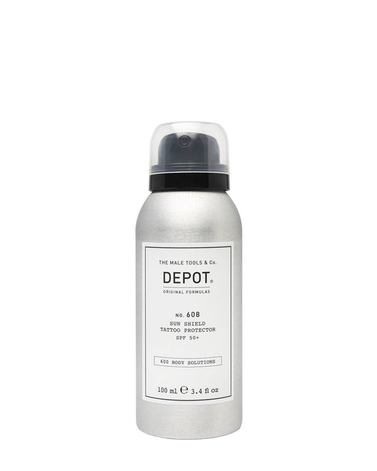 DEPOT NO. 608 SUN SHIELD TATTOO PROTECTOR SPF 50+ - AtsiHairSupplies