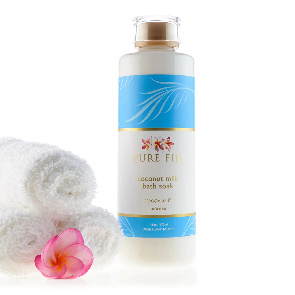PURE FIJI COCONUT MILK BATH SOAK 472ml - AtsiHairSupplies