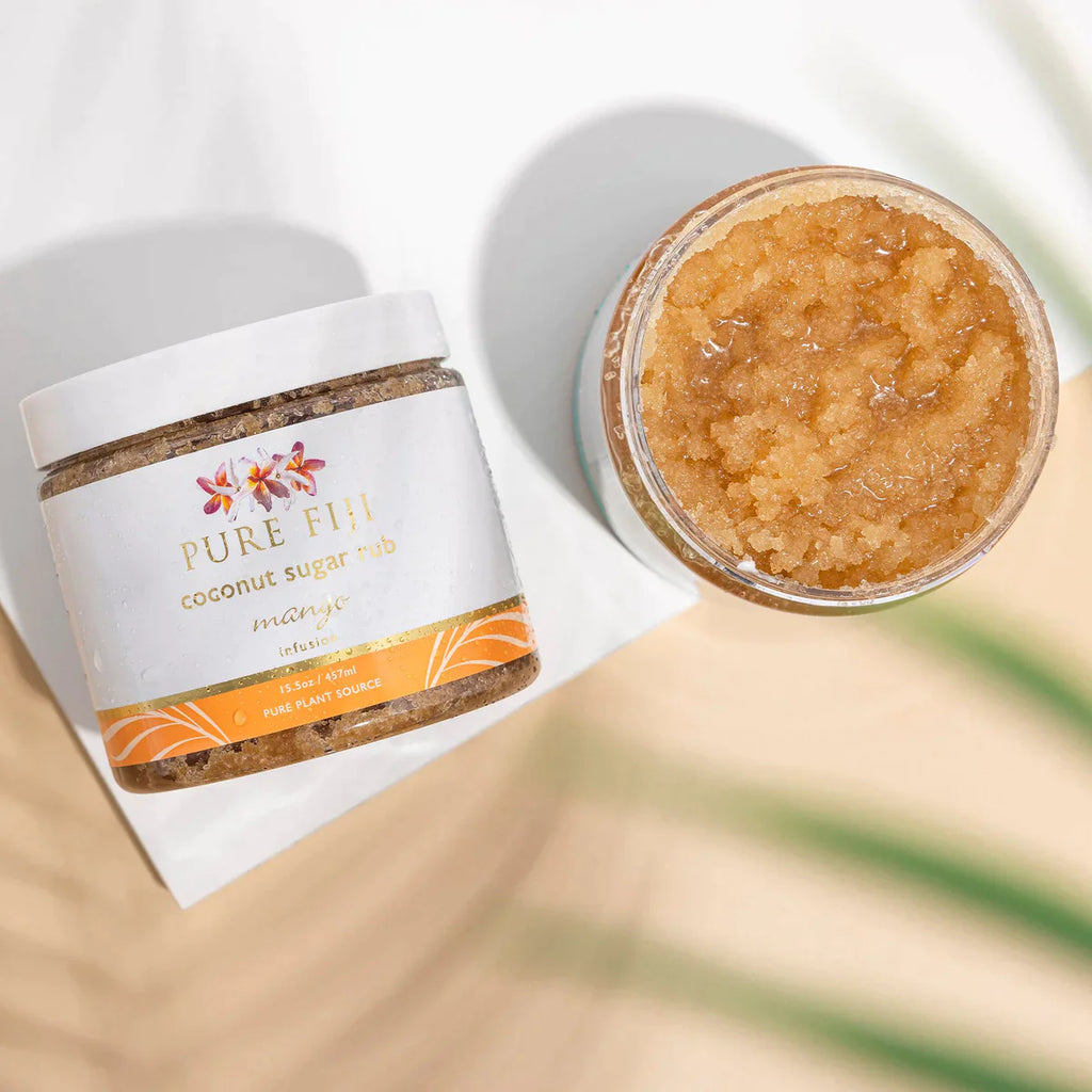 PURE FIJI COCONUT SUGAR RUB 457ml - AtsiHairSupplies