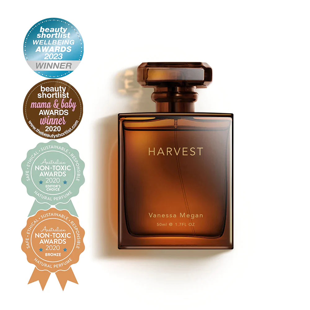 VANESSA MEGAN HARVEST 100% NATURAL MOOD ENHANCING PERFUME 50ml - AtsiHairSupplies