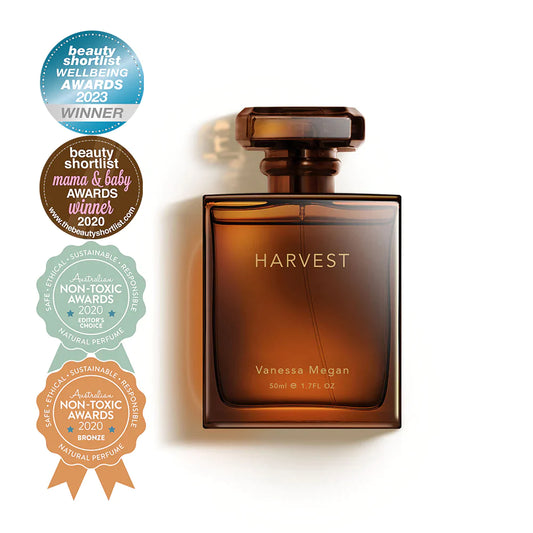 VANESSA MEGAN HARVEST 100% NATURAL MOOD ENHANCING PERFUME 50ml - AtsiHairSupplies