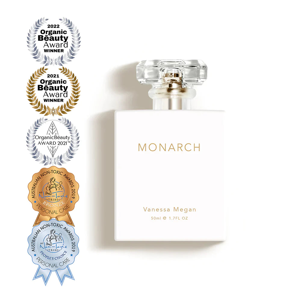 VAESSA MEGAN MONARCH 100% NATURAL MOOD ENHANCING PERFUME 50ml - AtsiHairSupplies