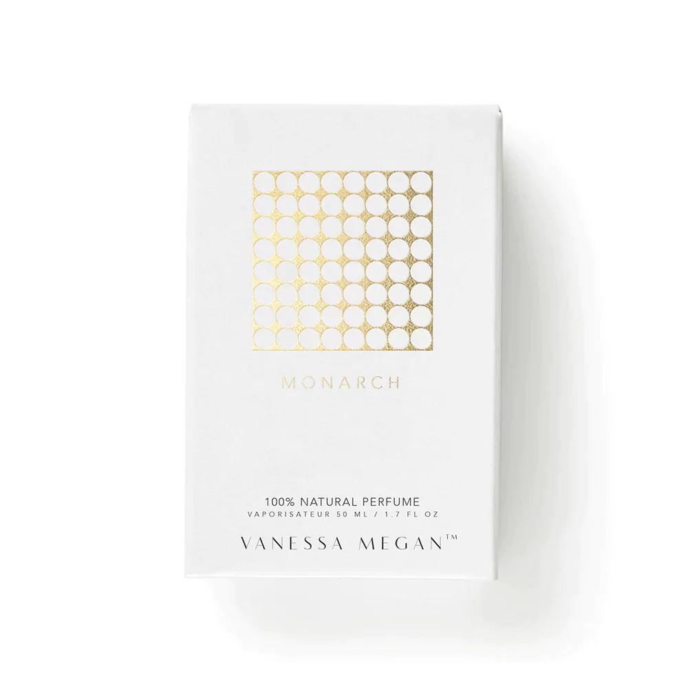 VAESSA MEGAN MONARCH 100% NATURAL MOOD ENHANCING PERFUME 50ml - AtsiHairSupplies