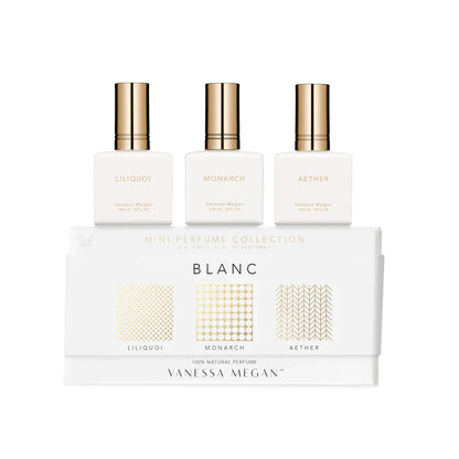 VANESSA MEGAN MINI PERFUME TRIO COLLECTION - BLANC 3x10ml - AtsiHairSupplies