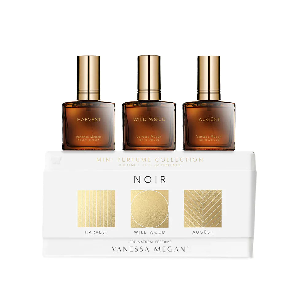 VANESSA MEGAN MINI PERFUME TRIO COLLECTION - NOIR 3x10ml - AtsiHairSupplies