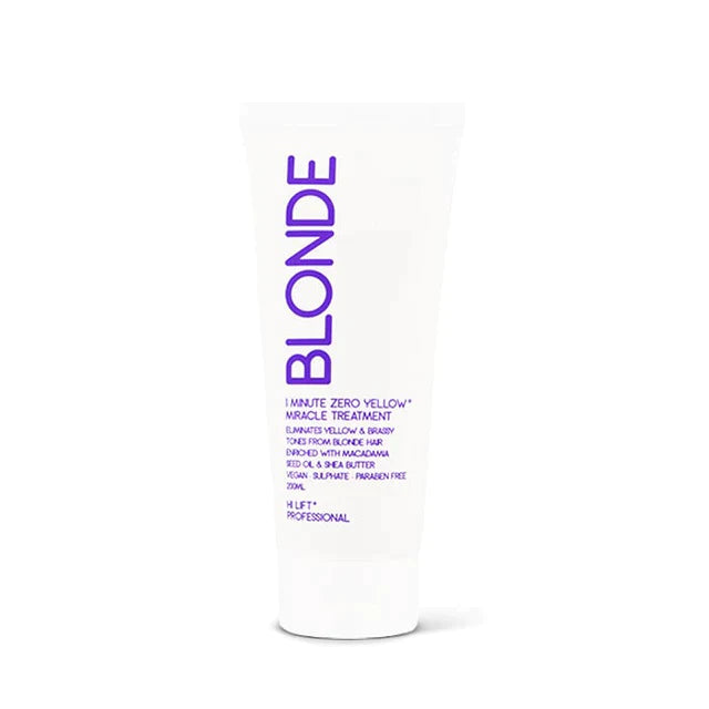 Hi Lift Blonde 1 Minute Zero Yellow Miracle Treatment 200ml - AtsiHairSupplies