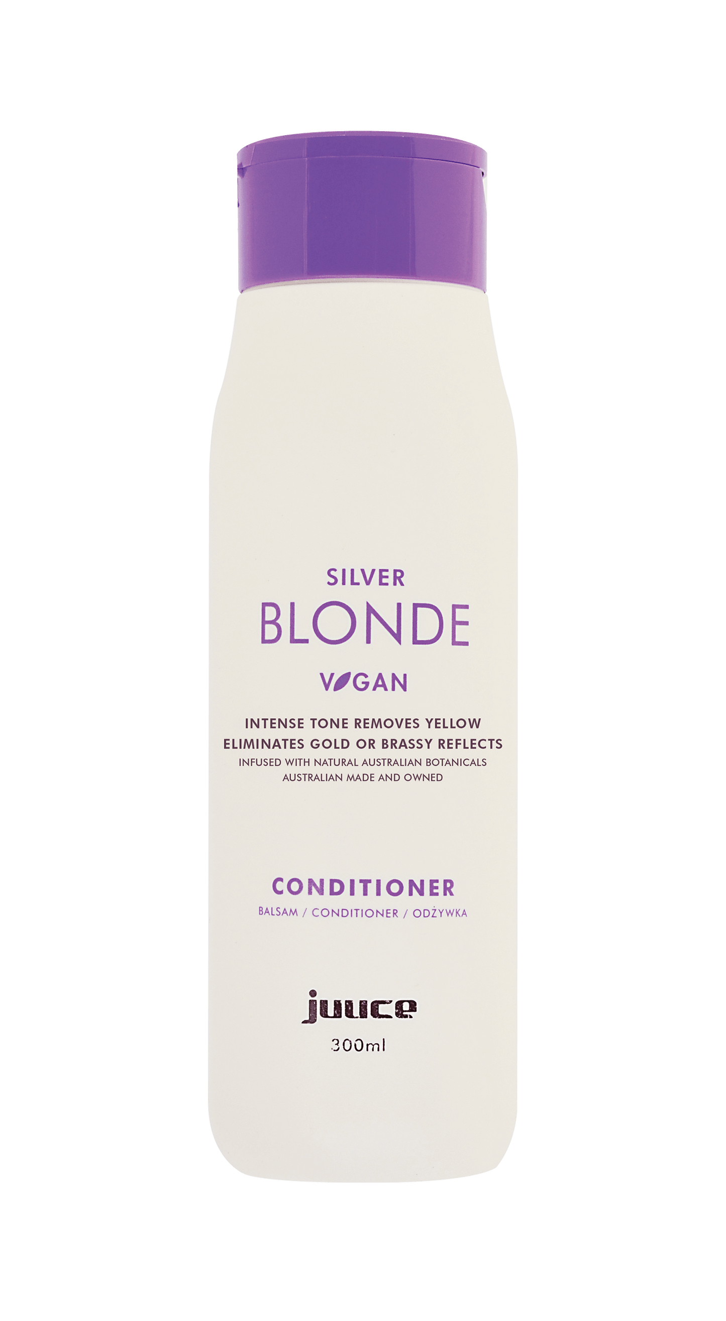 Juuce Silver BLONDE Conditioner 300ml - AtsiHairSupplies