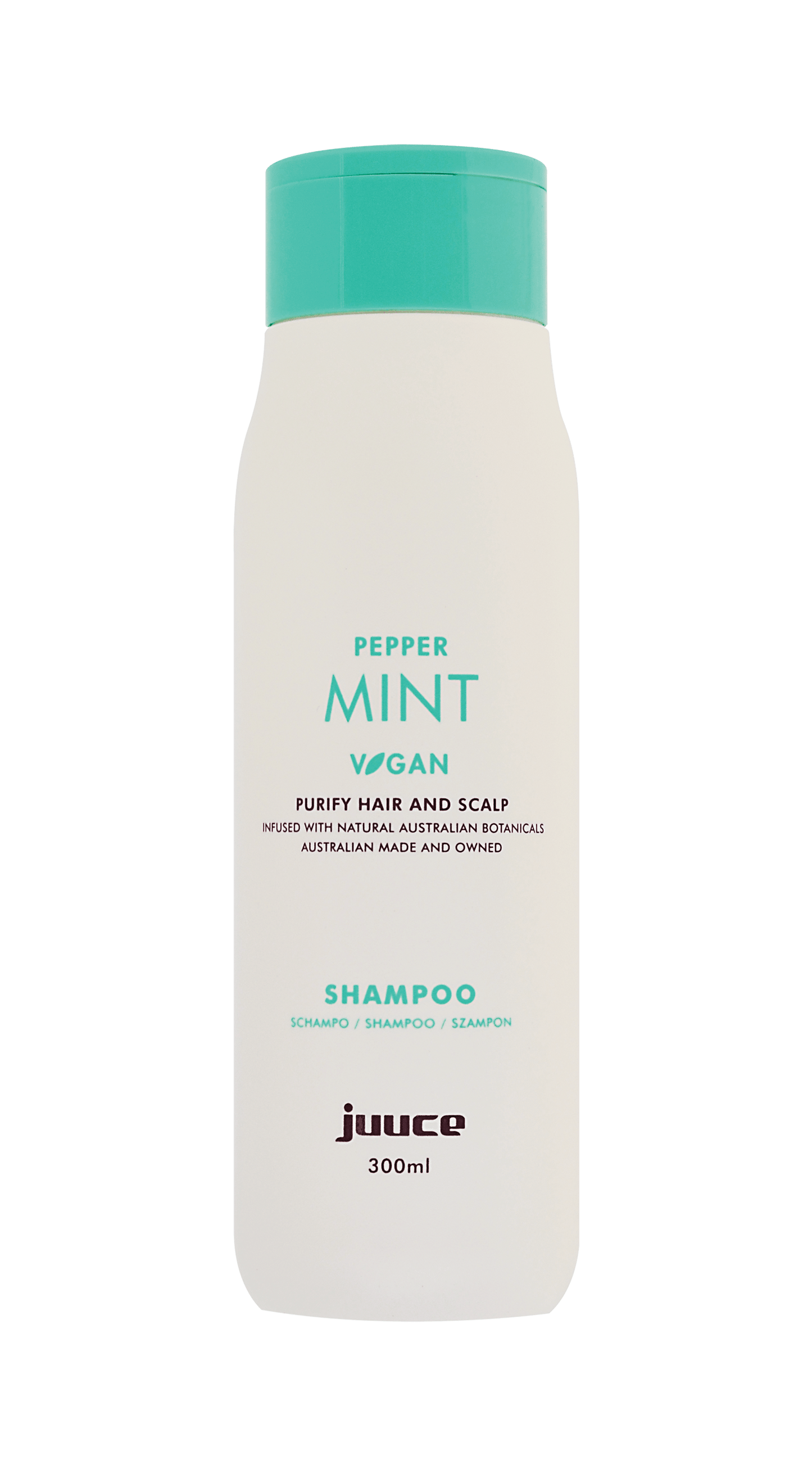 Juuce Pepper MINT Shampoo 300ml - AtsiHairSupplies