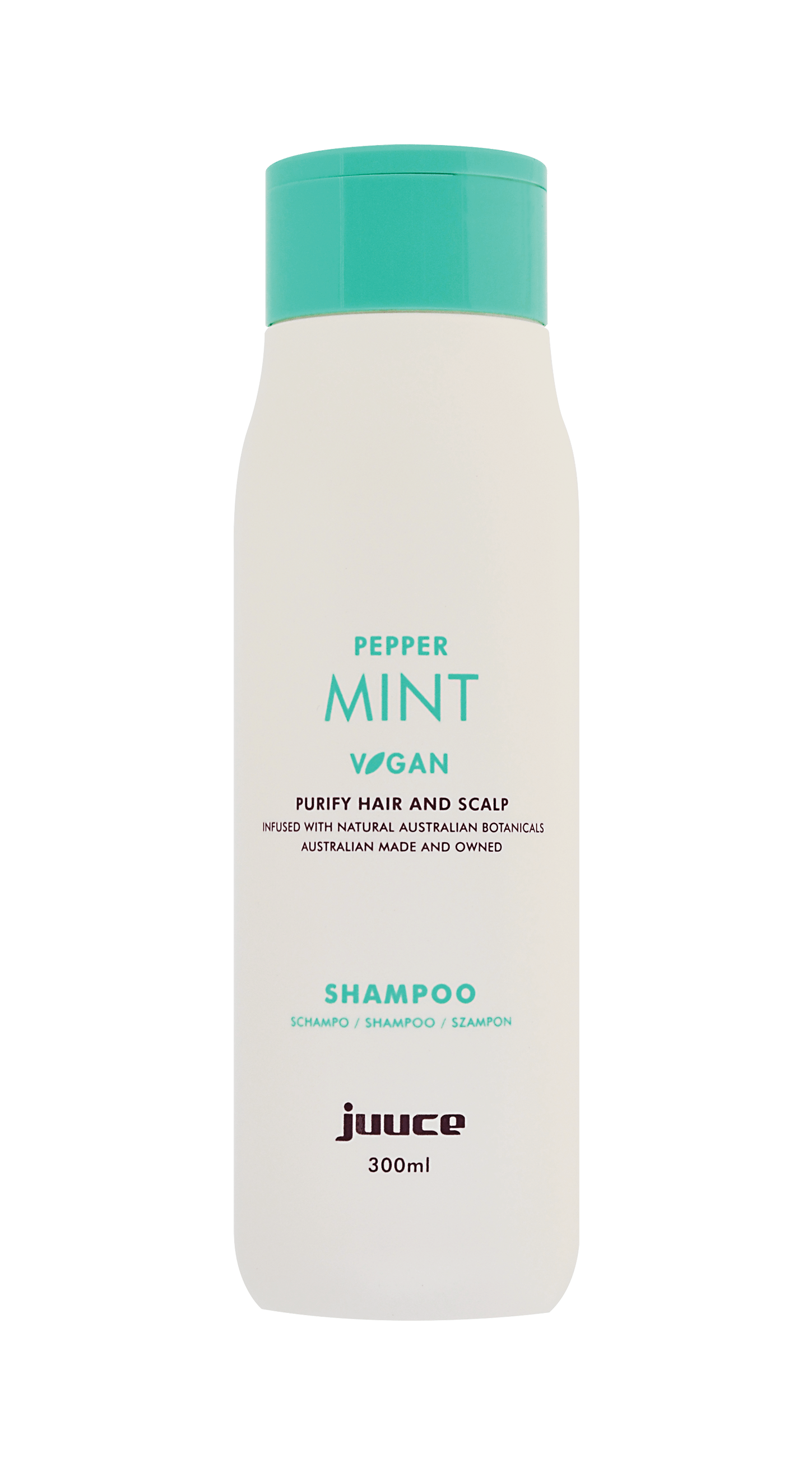 Juuce Pepper MINT Shampoo 300ml - AtsiHairSupplies