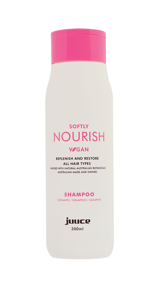 Juuce Softly NOURISH Shampoo 300ml - AtsiHairSupplies