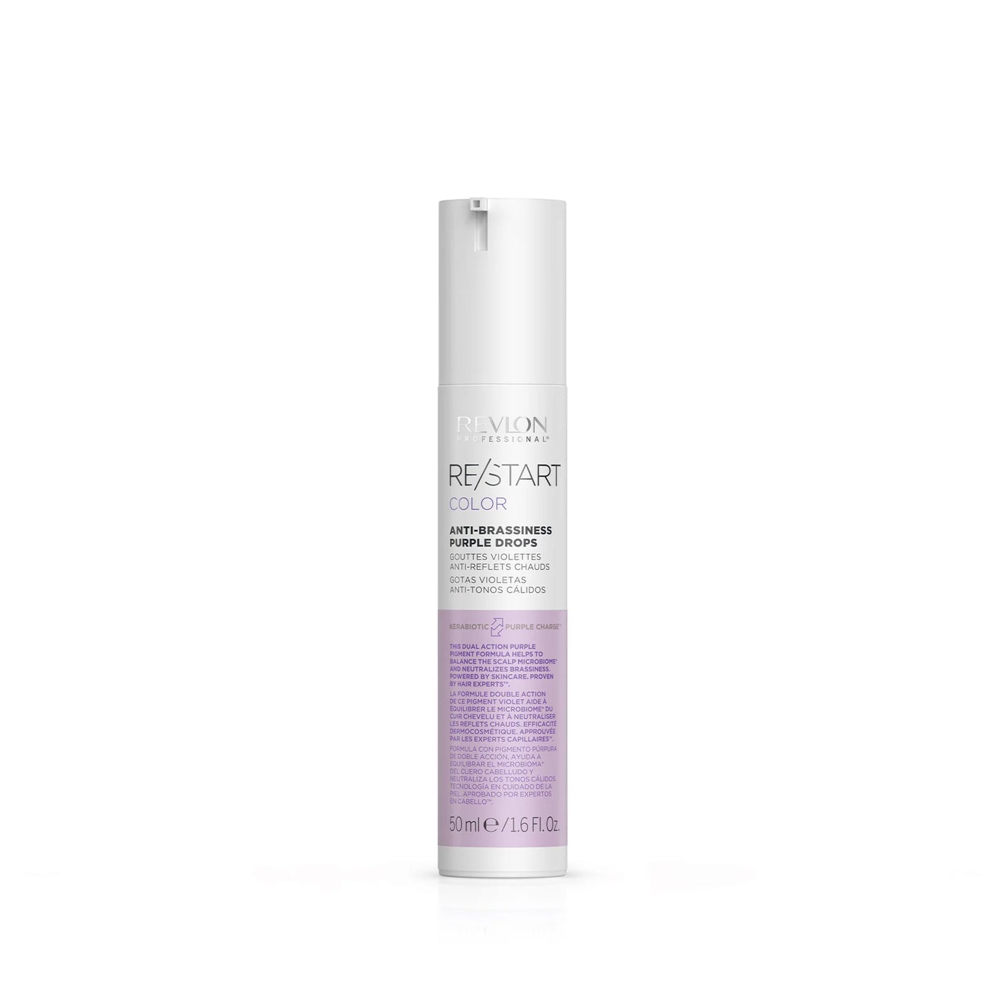 REVLON PROFESSIONAL RE/START™ COLOR ANTI-BRASSINESS PURPLE DROPS 50ml - AtsiHairSupplies