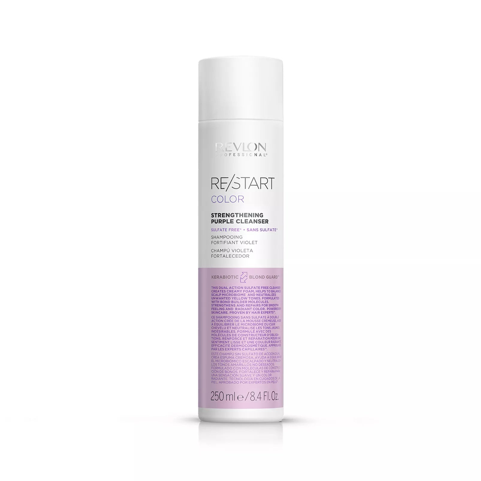 REVLON PROFESSIONAL RE/START™ STRENGTHENING PURPLE CLEANSER 250ml - AtsiHairSupplies
