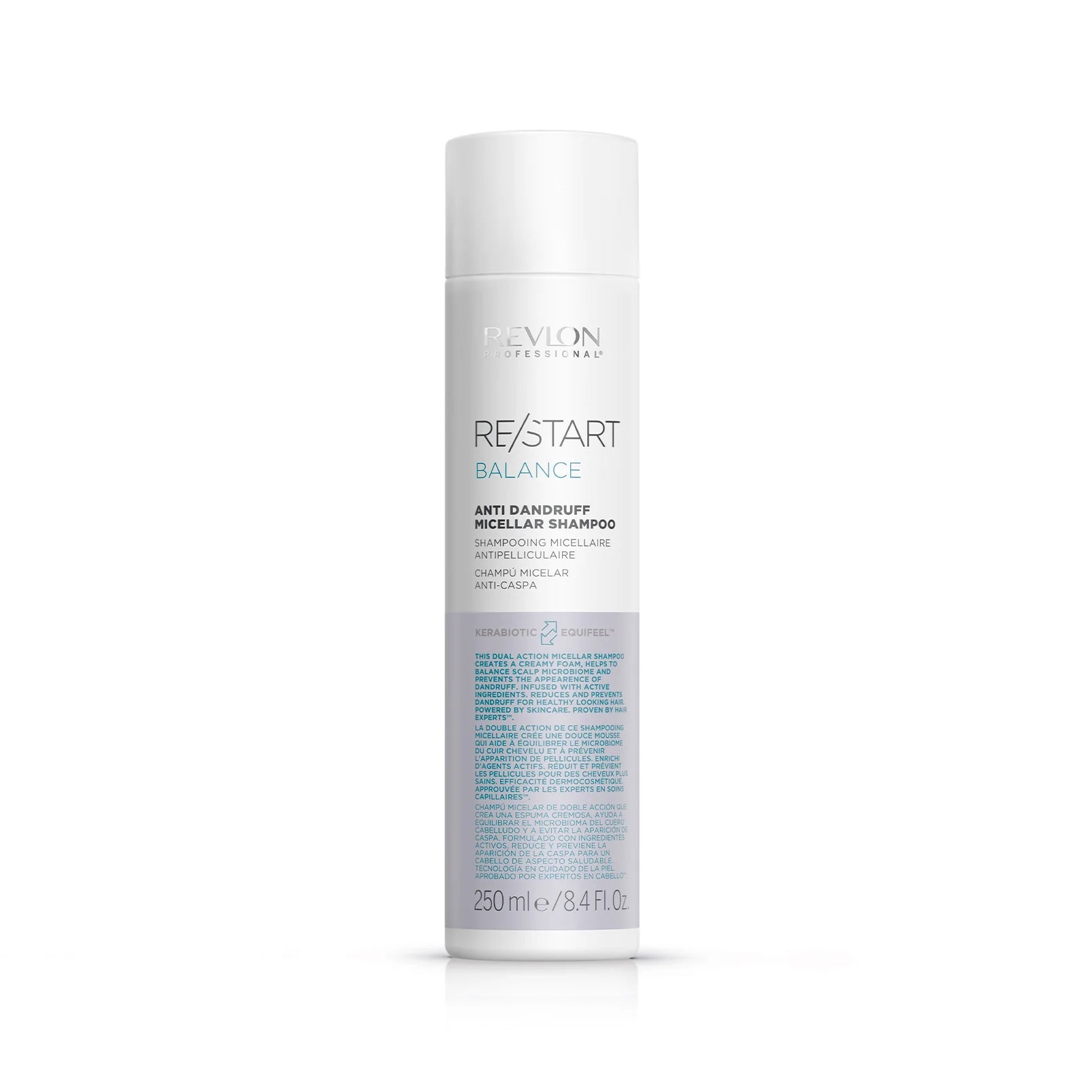 REVLON PROFESSIONAL RE/START™ BALANCE ANTI-DANDRUFF MICELLAR SHAMPOO 250ml - AtsiHairSupplies