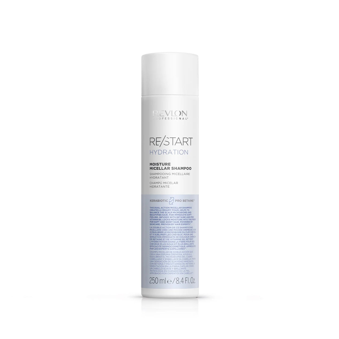 REVLON PROFESSIONAL RE/START™ HYDRATION MOISTURE MICELLAR SHAMPOO 250ml - AtsiHairSupplies