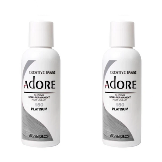 Adore Semi-Permanent Hair Colour 150 Platinum Duo - 118mL - AtsiHairSupplies