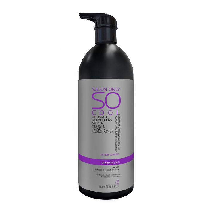 Salon Only SO Cool Ultimate Silver Toning Conditioner (1000mL) - AtsiHairSupplies