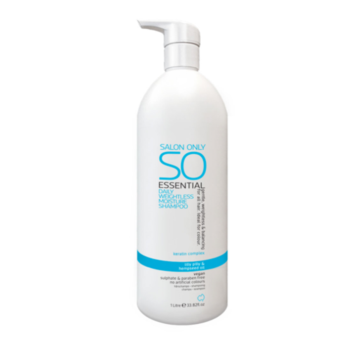 Salon Only SO Essential Daily Moisture Shampoo (1000mL) - AtsiHairSupplies