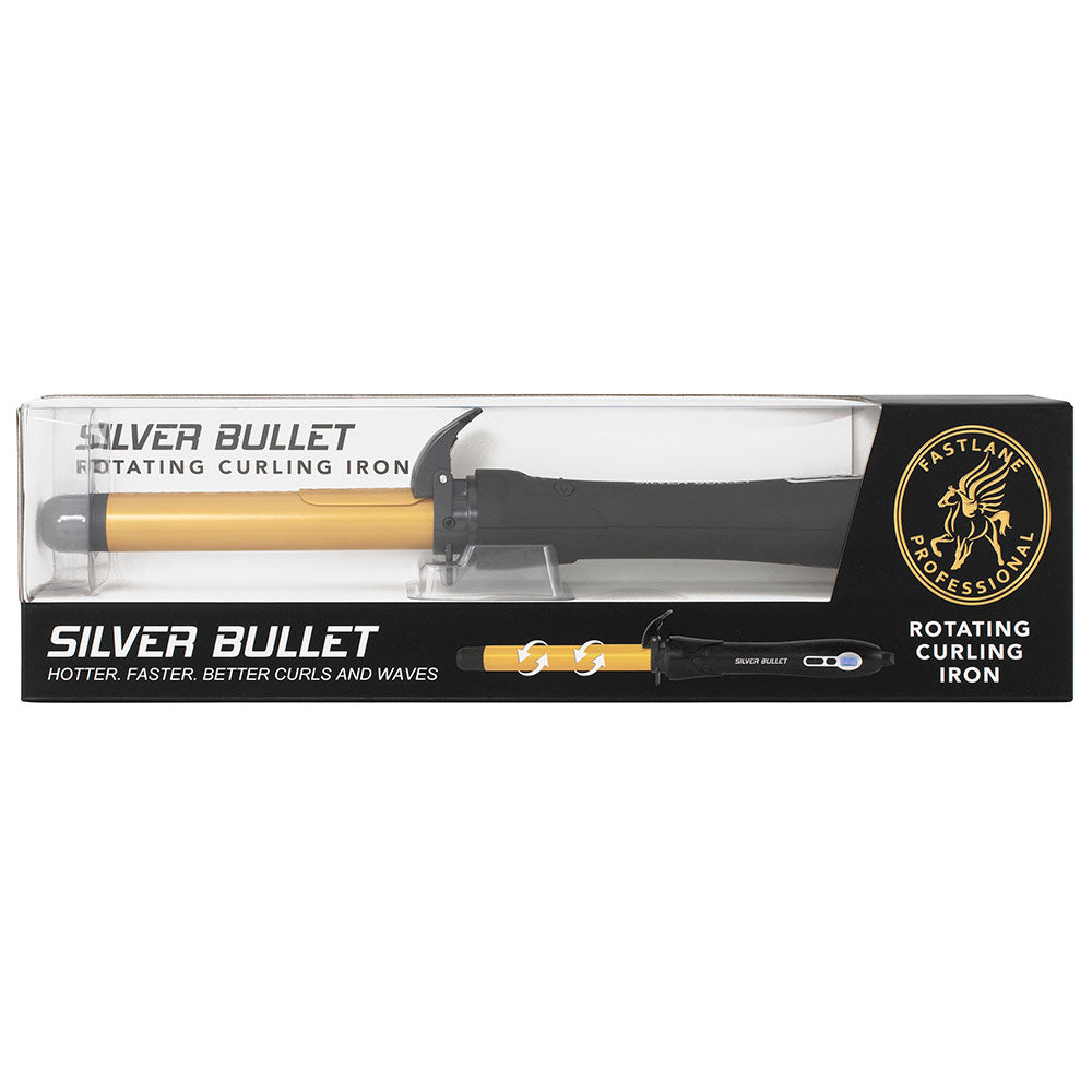 Silver Bullet Fast Lane Professional - Rotating Curling Iron - AtsiHairSupplies