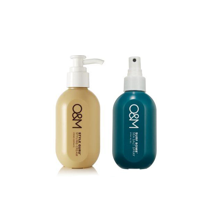 O&M Duo Surf Bomb™ Sea Spray Style Guru 150ml Pack - AtsiHairSupplies