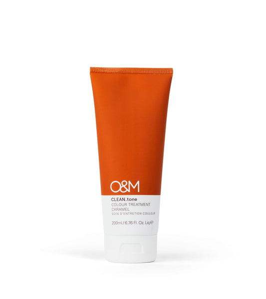 O&M Clean.Tone Caramel Colour Treatment 200ml - AtsiHairSupplies