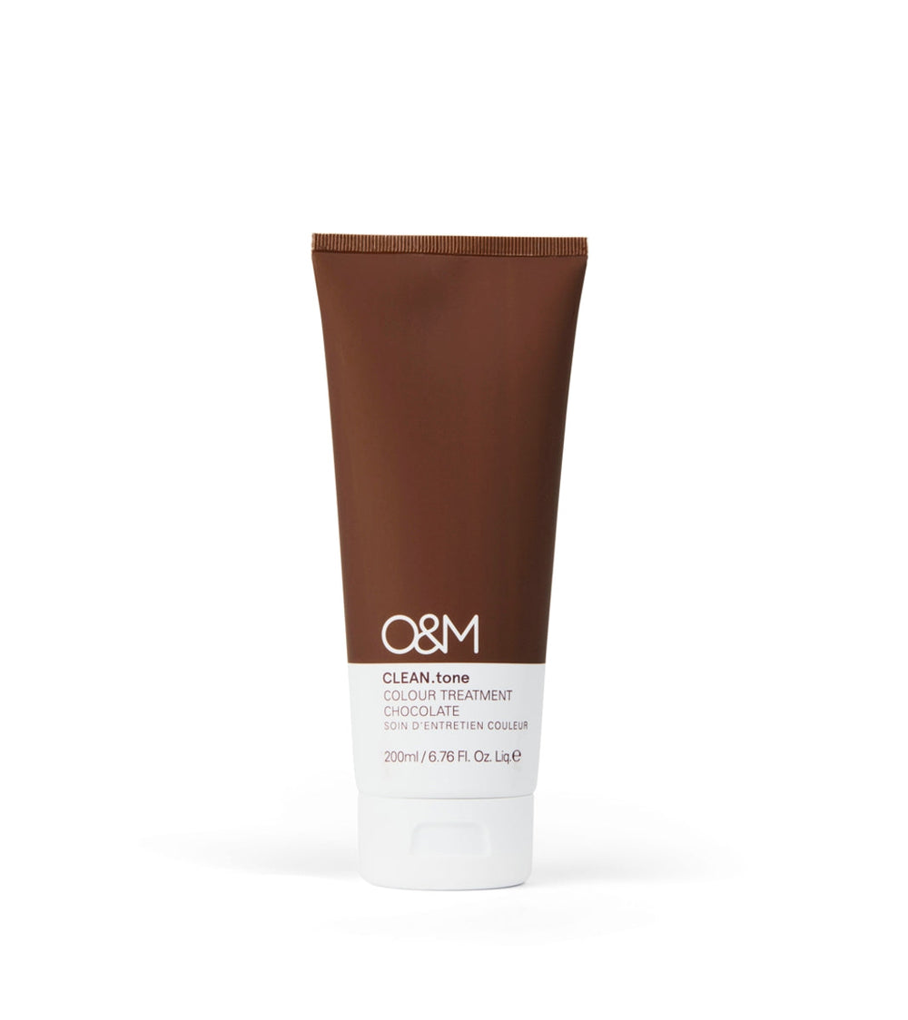 O&M Clean.Tone Chocolate Colour Treatment 200ml - AtsiHairSupplies