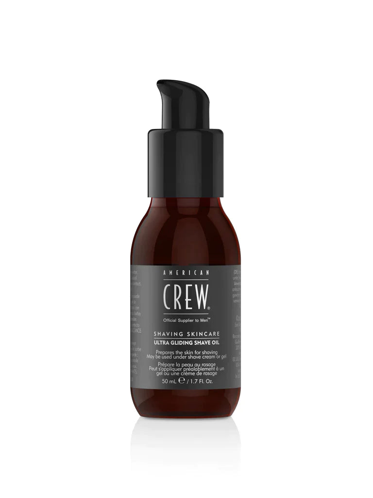 AMERICAN CREW ULTRA GLIDING SHAVE OIL 50ml - AtsiHairSupplies