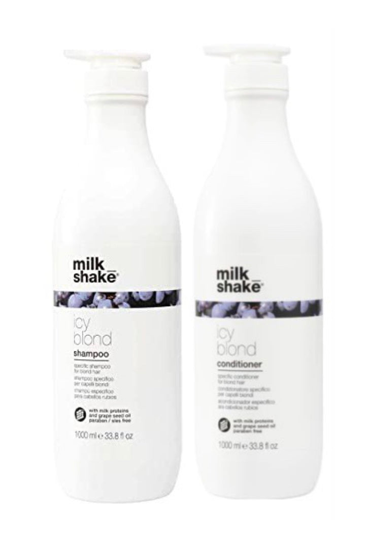 milk_shake Icy Blond Shampoo & Conditioner Duo Pack (2x1L) - AtsiHairSupplies
