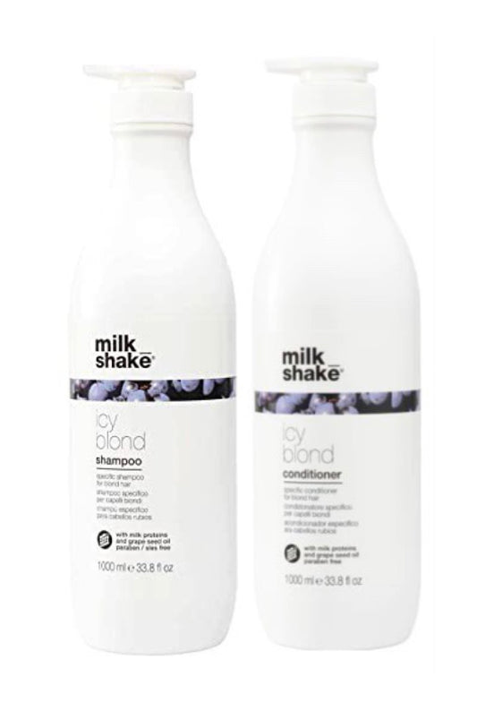 milk_shake Icy Blond Shampoo & Conditioner Duo Pack (2x1L) - AtsiHairSupplies