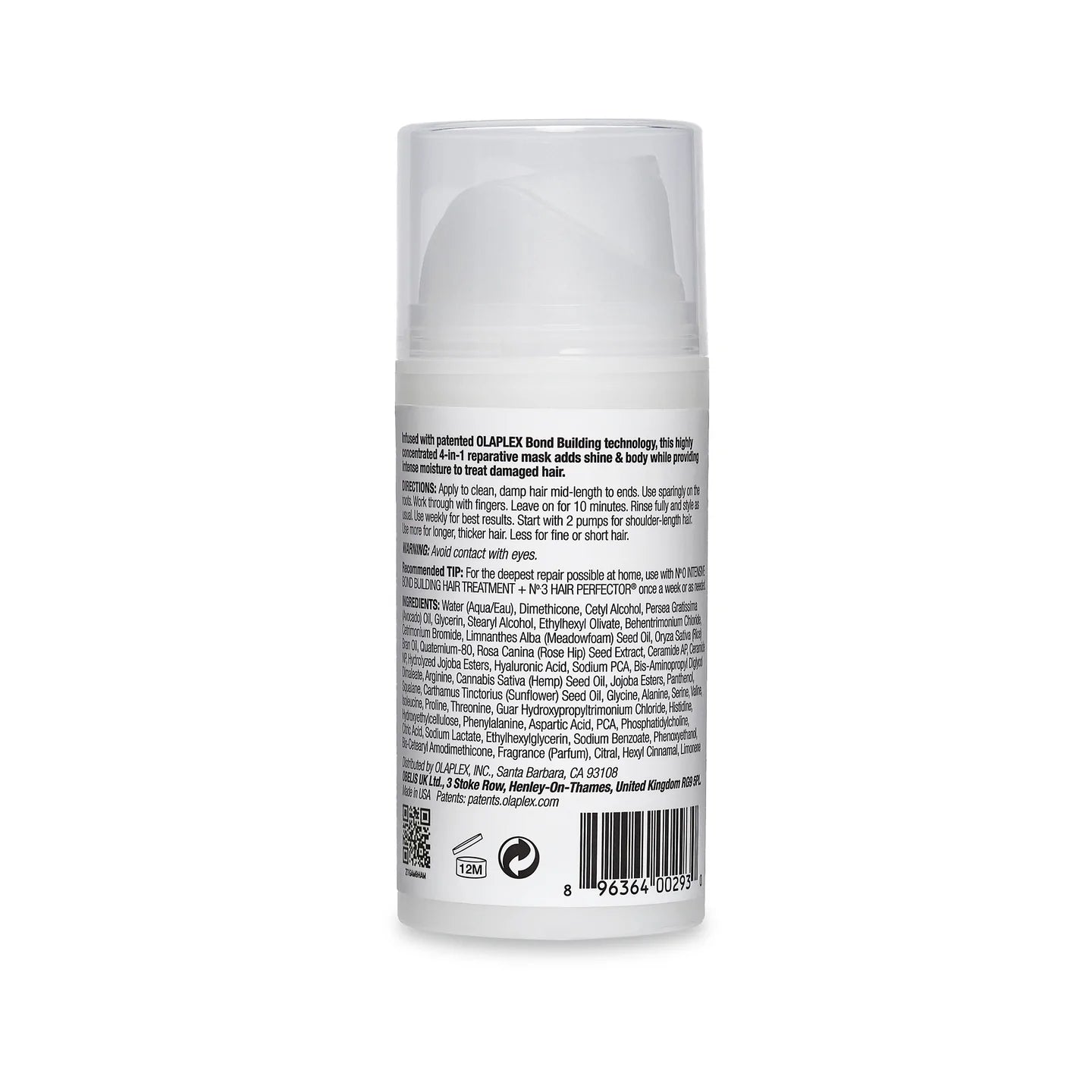 OLAPLEX Nº.8 BOND INTENSE MOISTURES MASK 100ml - AtsiHairSupplies