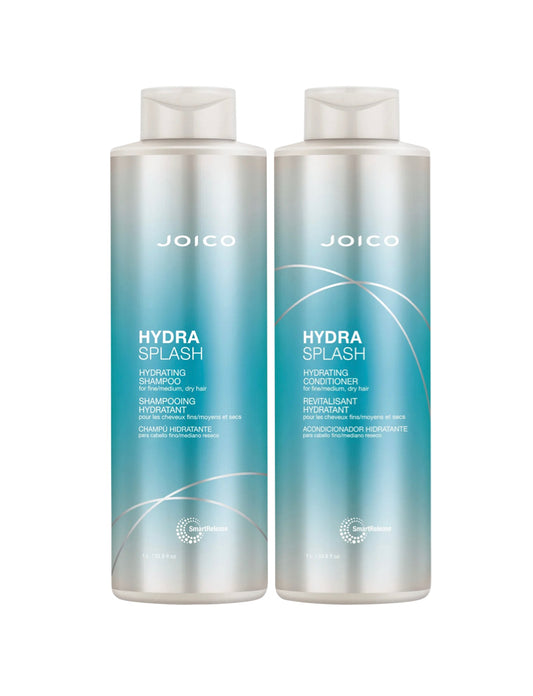 Joico HydraSplash Hydrating Shampoo & Conditioner Duo 2x1Litre - AtsiHairSupplies