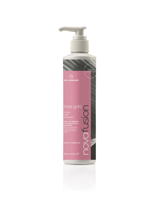 De Lorenzo Rose Gold Shampoo 250ml - AtsiHairSupplies