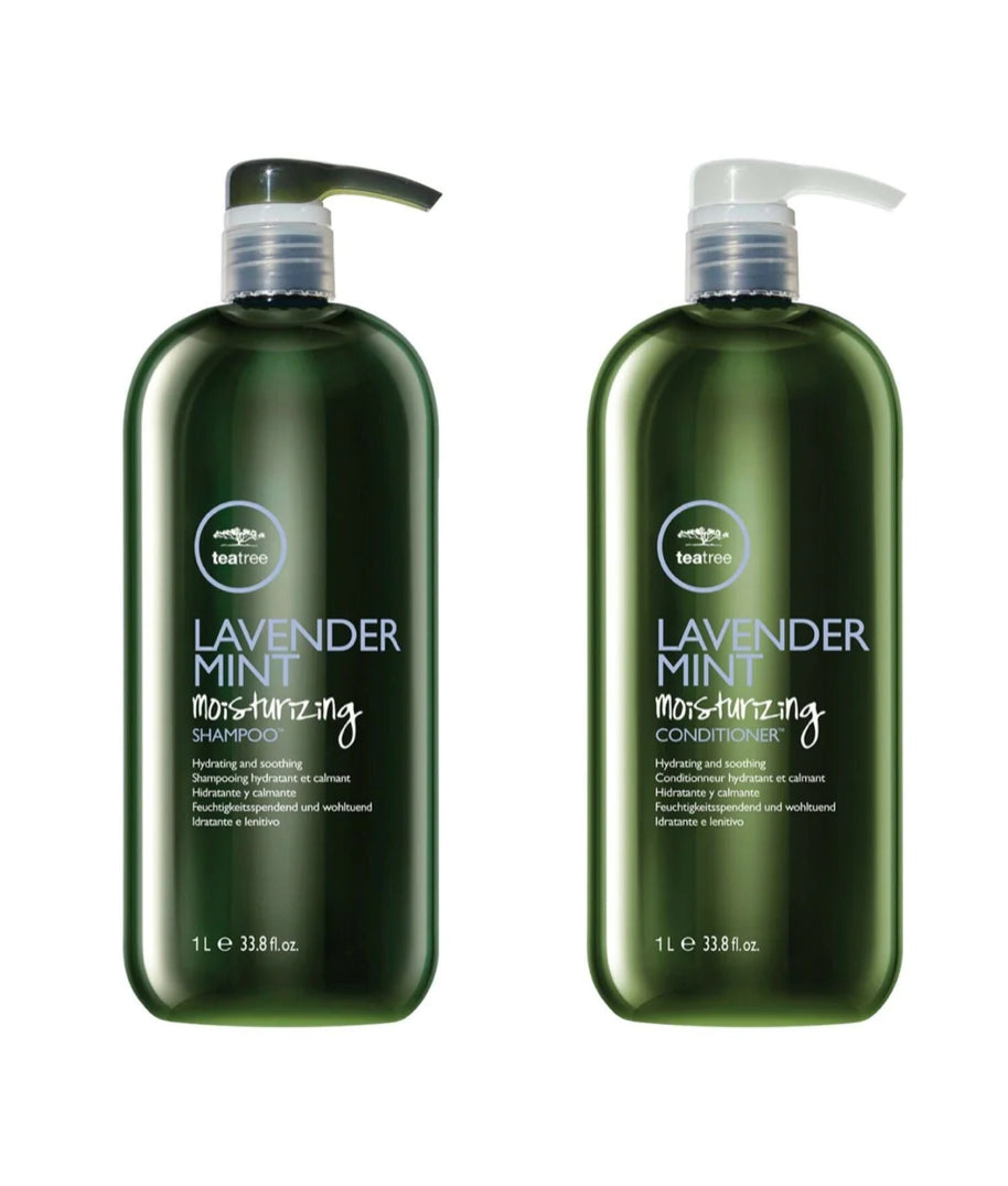 Paul Mitchell LAVENDER MINT Moisturizing Shampoo & Conditioner 2x1L