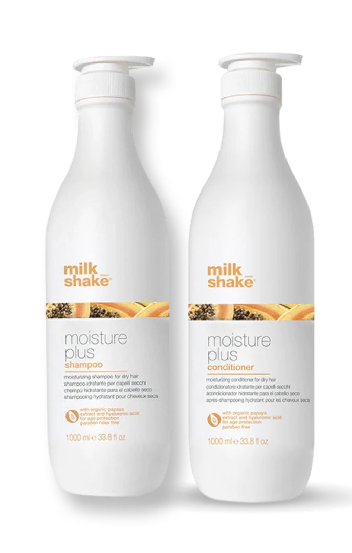 milk_shake Moisture Plus Shampoo & Conditioner Duo Pack (2x1L) - AtsiHairSupplies